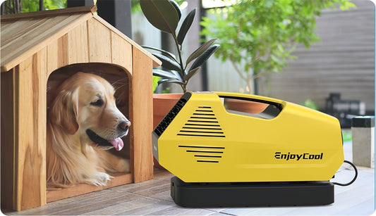Pet-Safe Cooling Options for When Your Mobile AC Runs While Your Pet is Home Alone - EnjoyCool